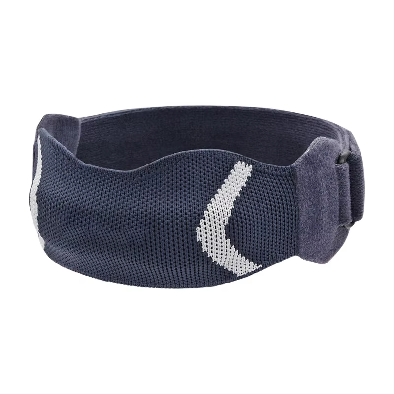 Breathable patella knee strap with lightweight fabric design
