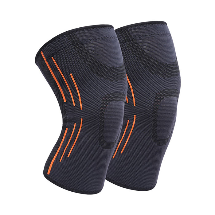 nylon spandex material compression knee sleeve