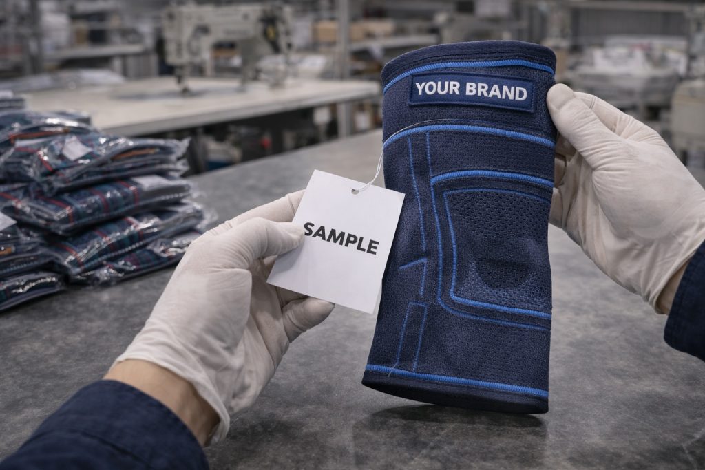 OEM sports support sample production process