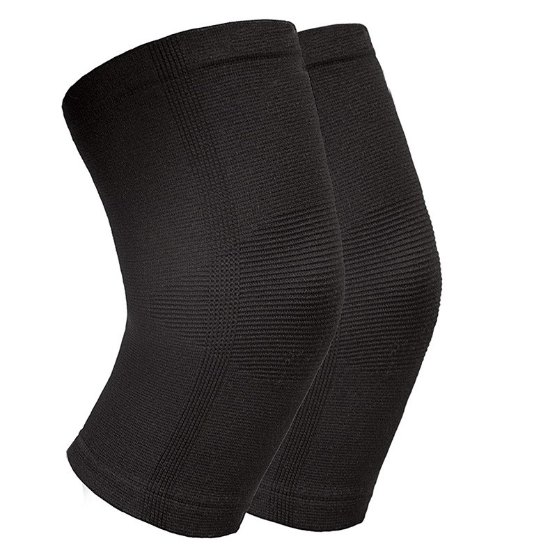 Standard compression knee sleeve with lightweight elastic support