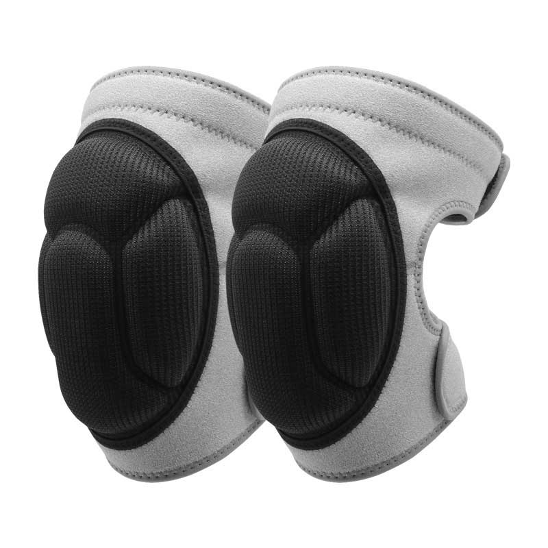 Volleyball protective knee pads with shock absorption