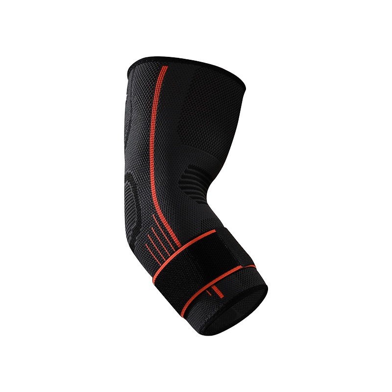 black adjustable elbow support