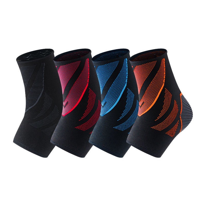 black compression ankle sleeve