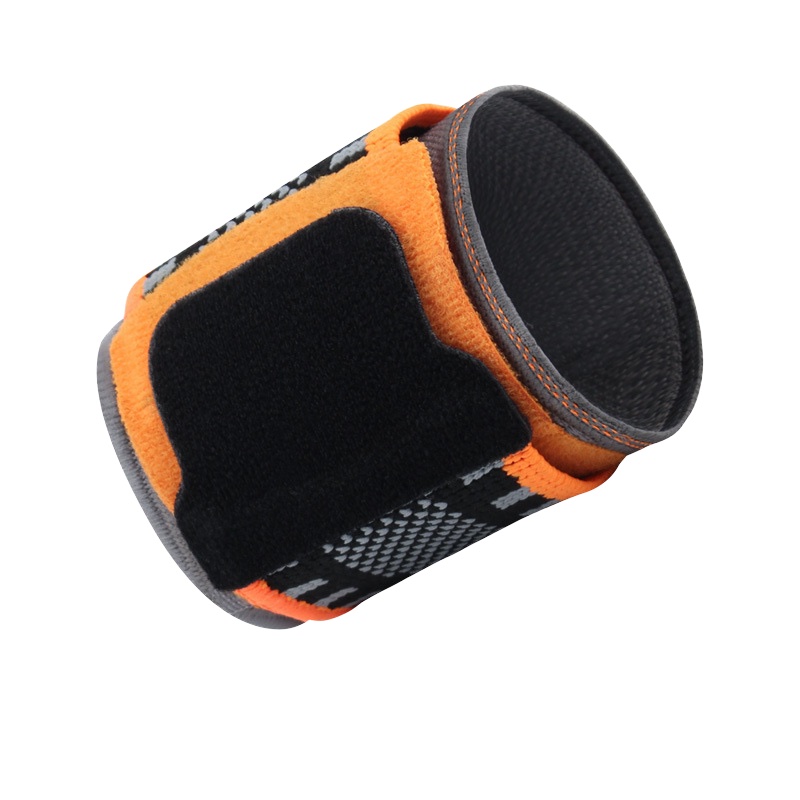black orange adjustable wrist support