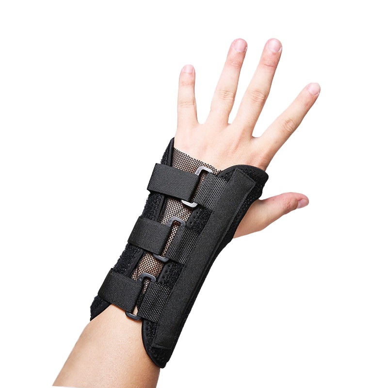 black wrist splint brace