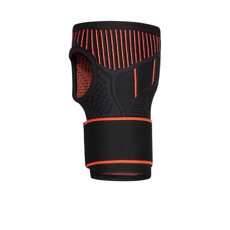 copper thumb hole adjustable wrist support