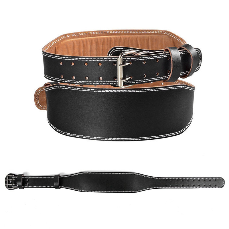 leather weightlifting belt