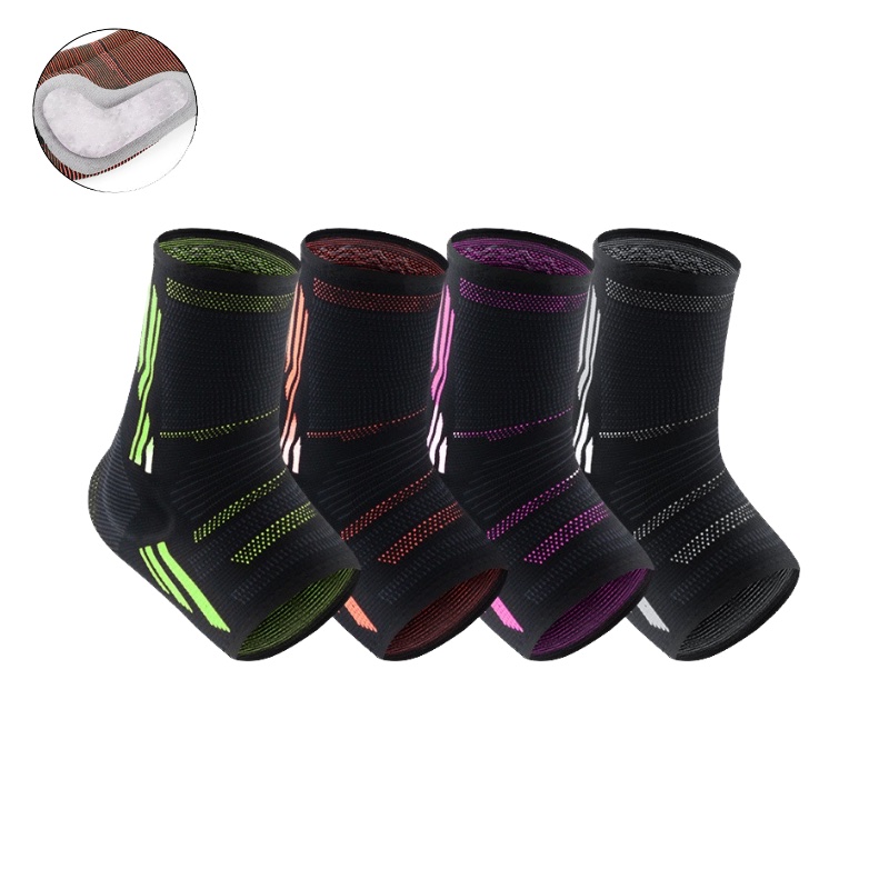 padded compression ankle sleeve