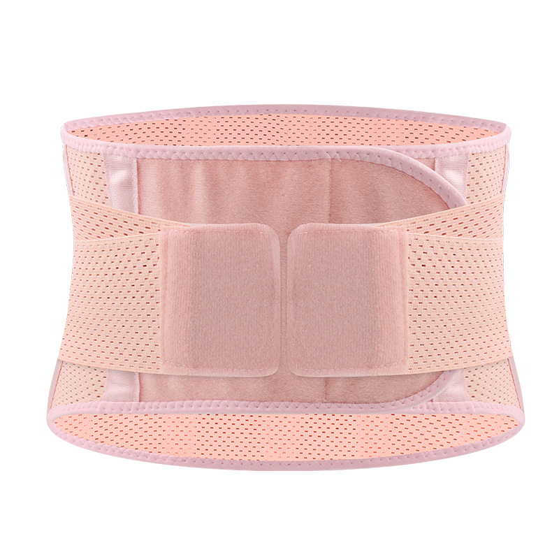 pink stay supported lumbar brace