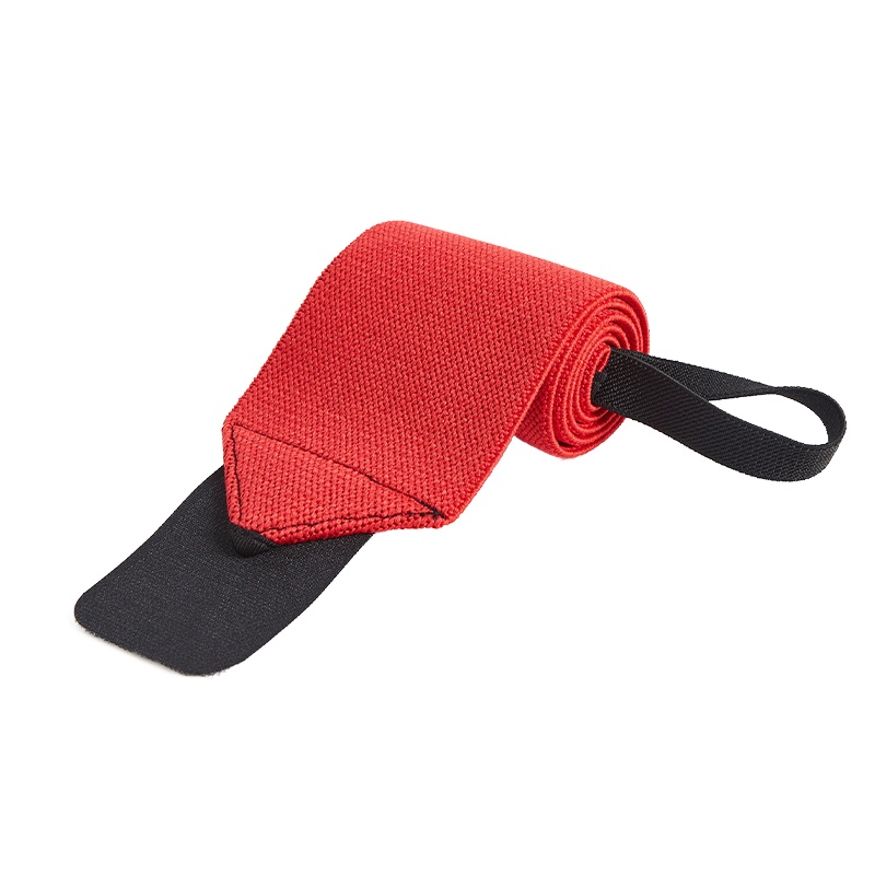 pure red weightlifting wrist wraps