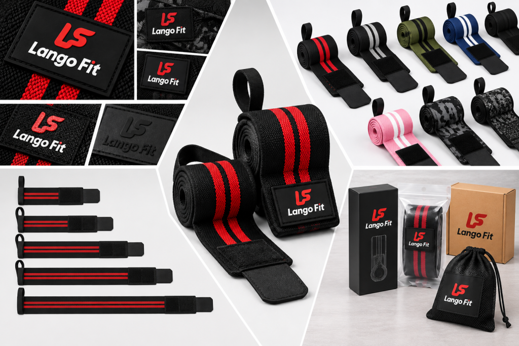 weightlifting wrist wrap custom options