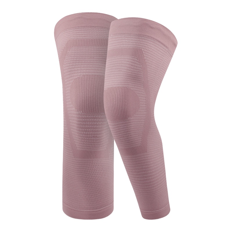 knitted leg compression sleeve